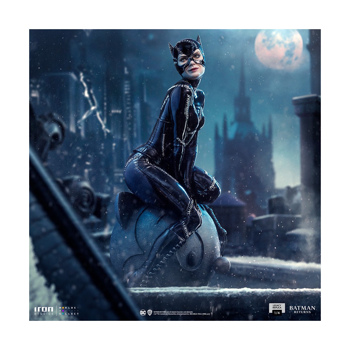 Iron Studios DC Comics - Legado Réplica 1/4 - Catwoman Batman Returns