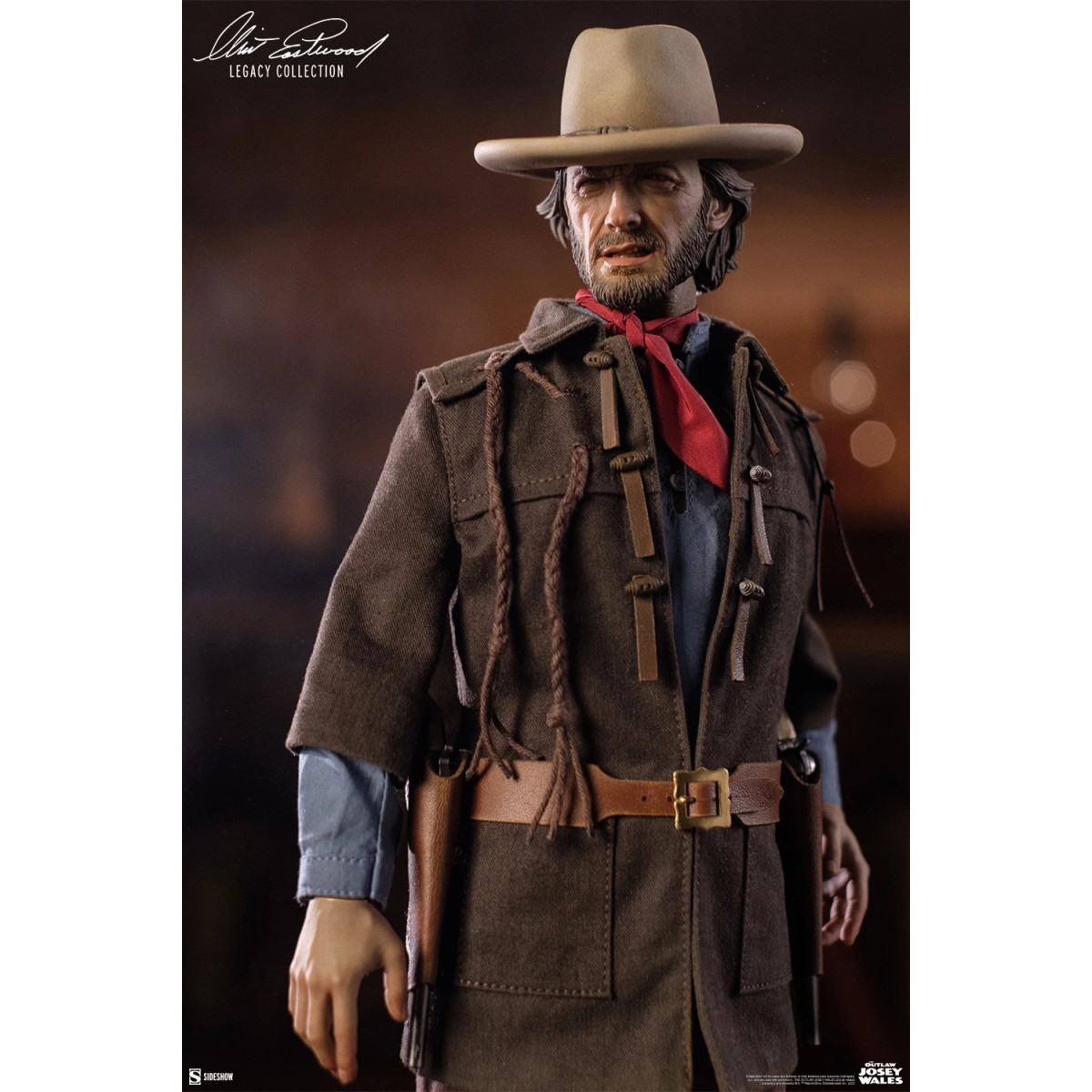 Sideshow - El forajido Josey Wales - Figura Forajido 1/6 - Clint Eastwood Legacy Collection