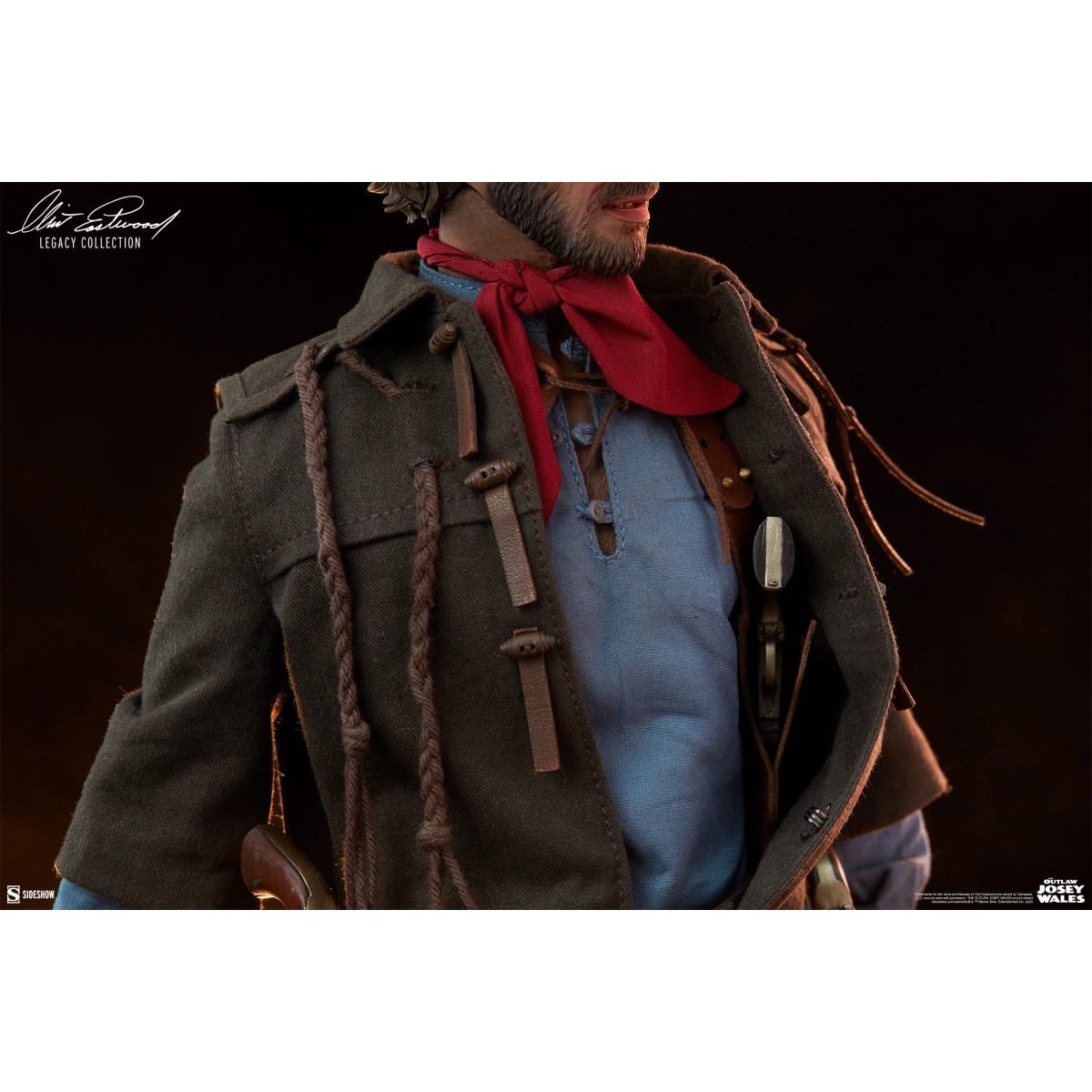 Sideshow - El forajido Josey Wales - Figura Forajido 1/6 - Clint Eastwood Legacy Collection