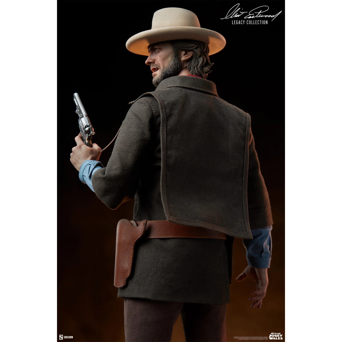 Sideshow - El forajido Josey Wales - Figura Forajido 1/6 - Clint Eastwood Legacy Collection