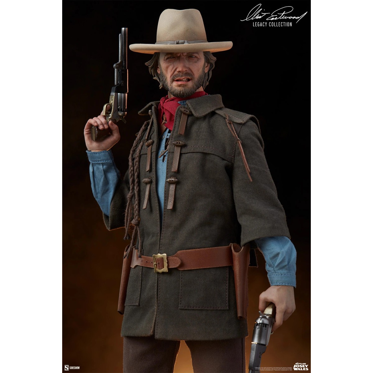 Sideshow - El forajido Josey Wales - Figura Forajido 1/6 - Clint Eastwood Legacy Collection