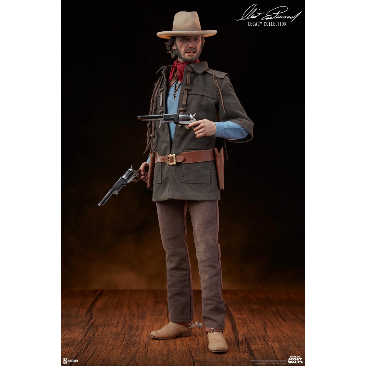 Sideshow - El forajido Josey Wales - Figura Forajido 1/6 - Clint Eastwood Legacy Collection