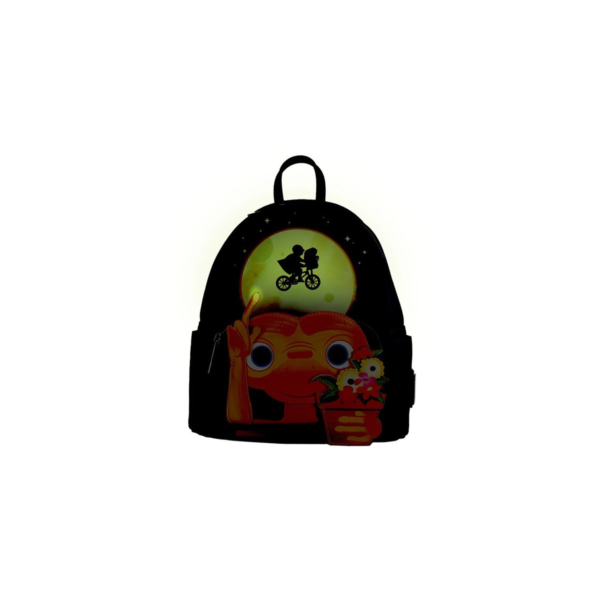 E.T. el Extraterrestre - Mini Mochila Loungefly "Estaré aquí mismo