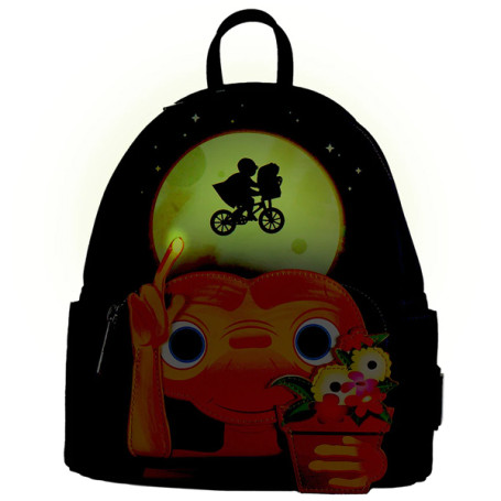 E.T. el Extraterrestre - Mini Mochila Loungefly "Estaré aquí mismo