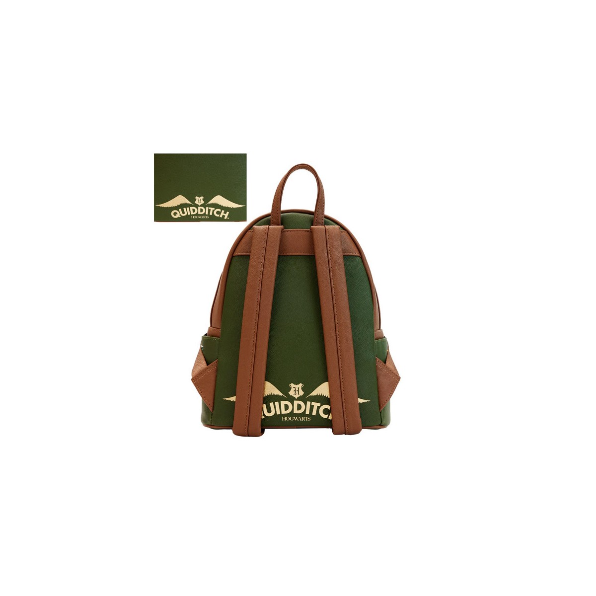 Harry Potter - Mini Mochila Loungefly Snitch Dorada