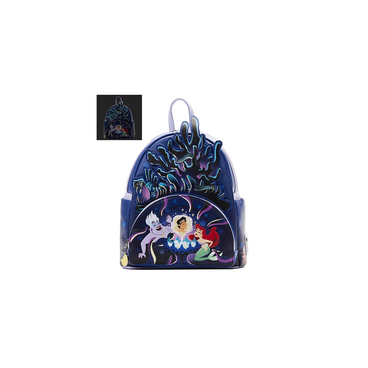 Disney La Sirenita - Loungefly Mini Mochila Ursula Lair