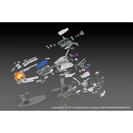 PLUM - Kit de modelismo R9 Arrow-Head 1/100 - R-Type Final 2