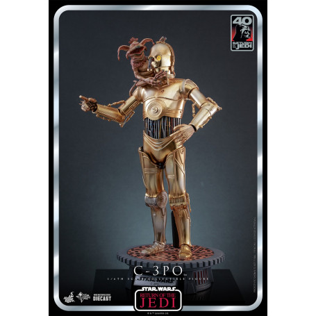 Hot Toys Star Wars - C-3PO MMS 1/6 - El Retorno del Jedi 40 Aniversario