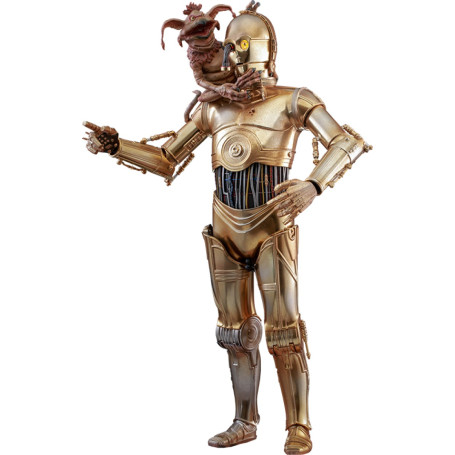 Hot Toys Star Wars - C-3PO MMS 1/6 - El Retorno del Jedi 40 Aniversario