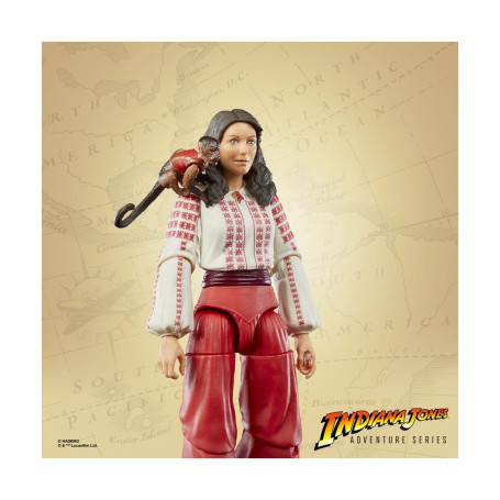 Hasbro - Marion Ravenwood - Indiana Jones Adventure Series: En busca del Arca Perdida 1/12