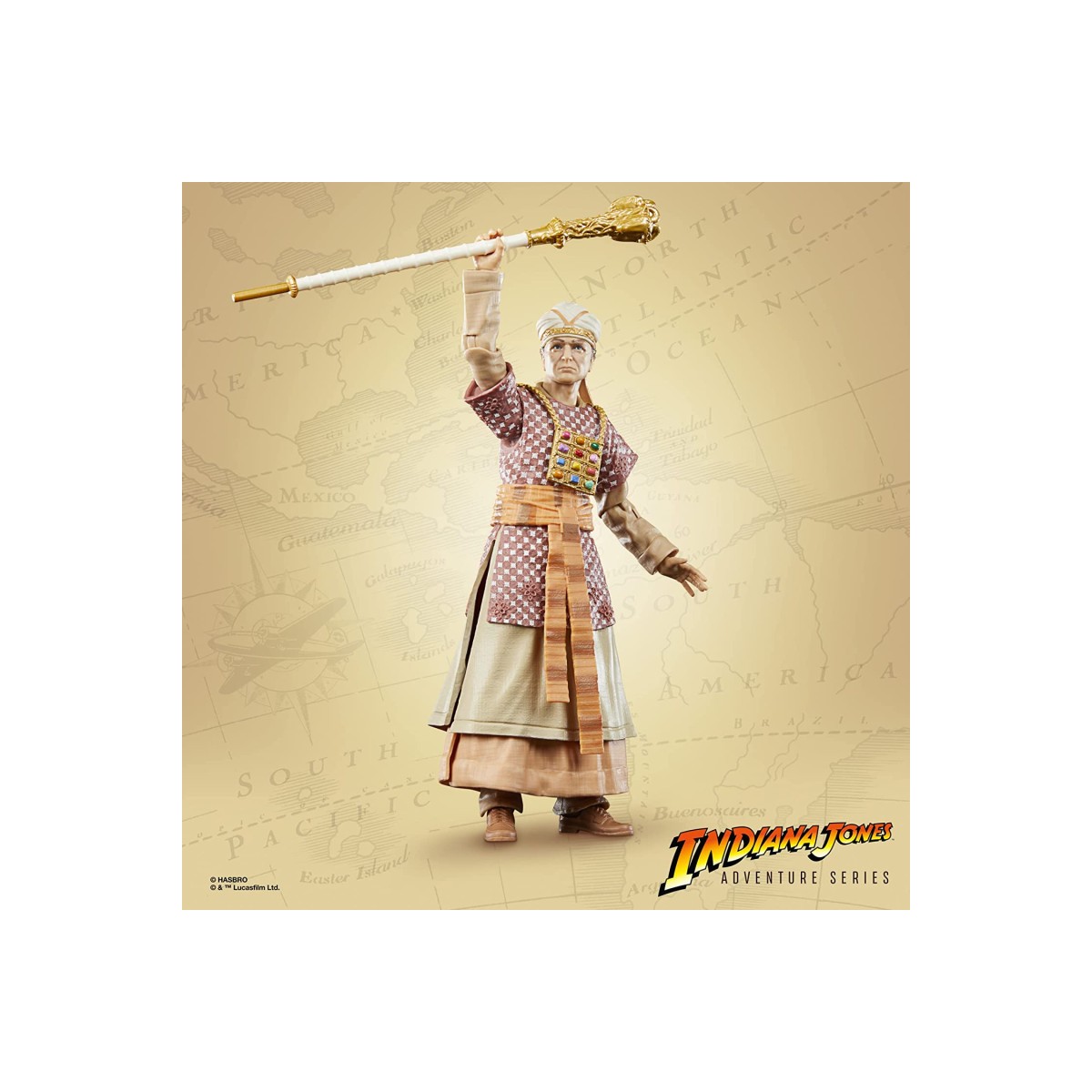 Hasbro - René Belloq (Ceremonial) - Indiana Jones Adventure Series: Raiders of the Lost Ark 1/12