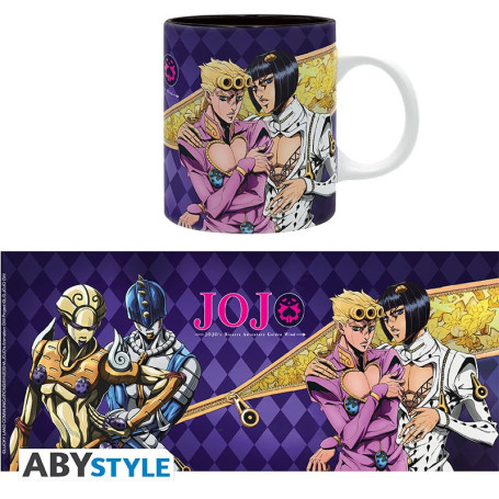 ABYstyle - LA EXTRAÑA AVENTURA DE JOJO - Taza - 320 ml - Giorno & Bruno