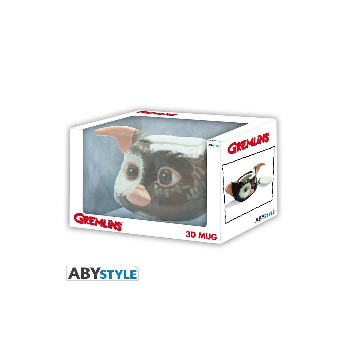 ABYstyle - GREMLINS - Taza 3D - 200 ml - GIZMO
