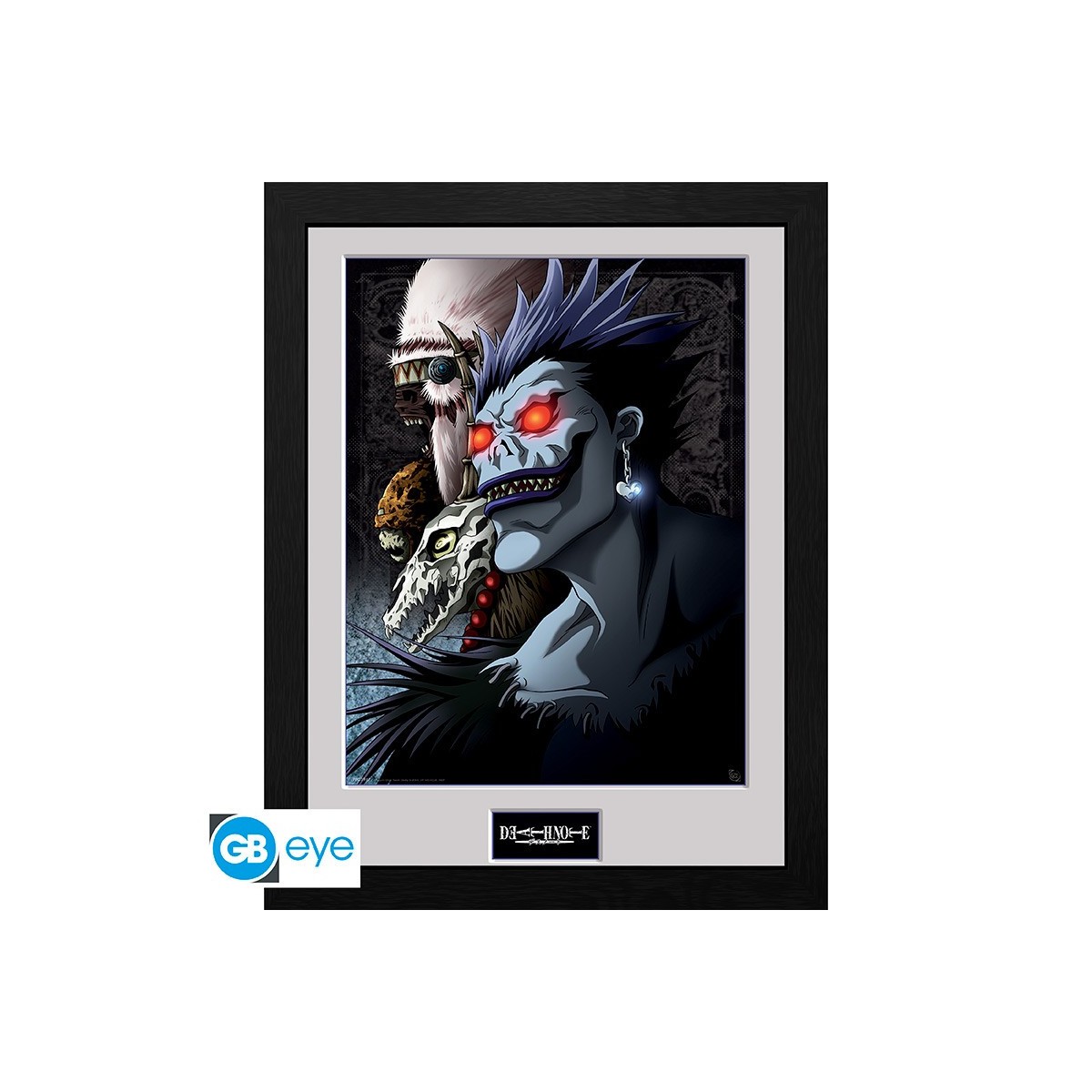 ABYstyle - DEATH NOTE - Impresión enmarcada "Shinigami" (30x40)
