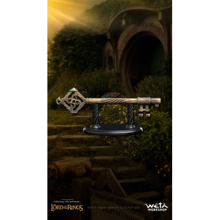 Weta Workshop - Llave de la mansión Cul-de-Sac - Réplica de El Señor de los Anillos 1/1
