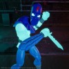 Super 7 - TMNT Ultimates GLOW-IN-THE-DARK FOOT SOLDIER Exclusivo - Teenage Mutant Ninja Turtles
