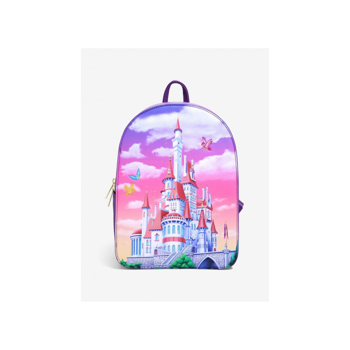 Disney La Bella y la Bestia - Loungefly Mini Mochila Castillo 