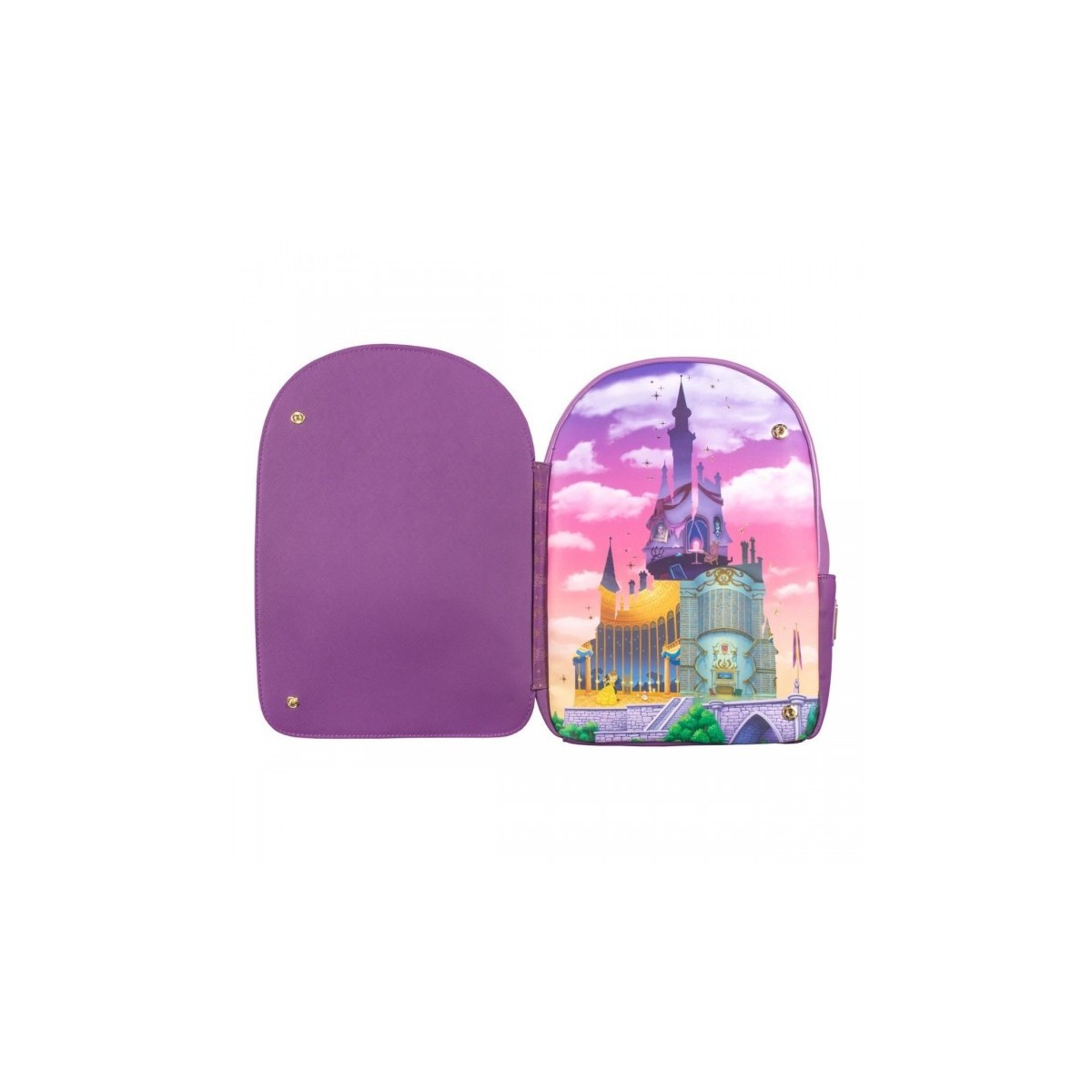 Disney La Bella y la Bestia - Loungefly Mini Mochila Castillo 