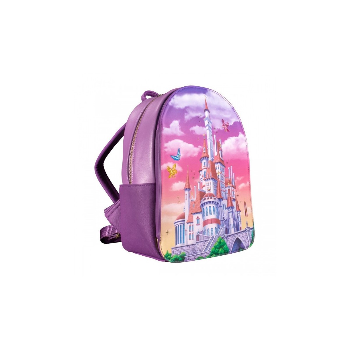 Disney La Bella y la Bestia - Loungefly Mini Mochila Castillo 