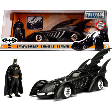 Jada Toys - Hollywood Rides - 1995 Batman Forever Batmobile 1/24 Metales Diecast 