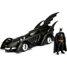 Jada Toys - Hollywood Rides - 1995 Batman Forever Batmobile 1/24 Metales Diecast 
