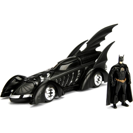 Jada Toys - Hollywood Rides - 1995 Batman Forever Batmobile 1/24 Metales Diecast 