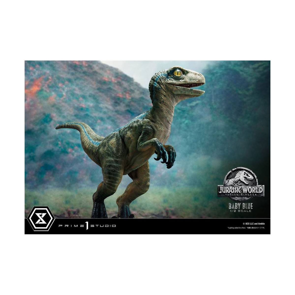 Prime 1 Studio - Jurassic World: Fallen Kingdom - Estatua Baby Blue 1/2 Escala