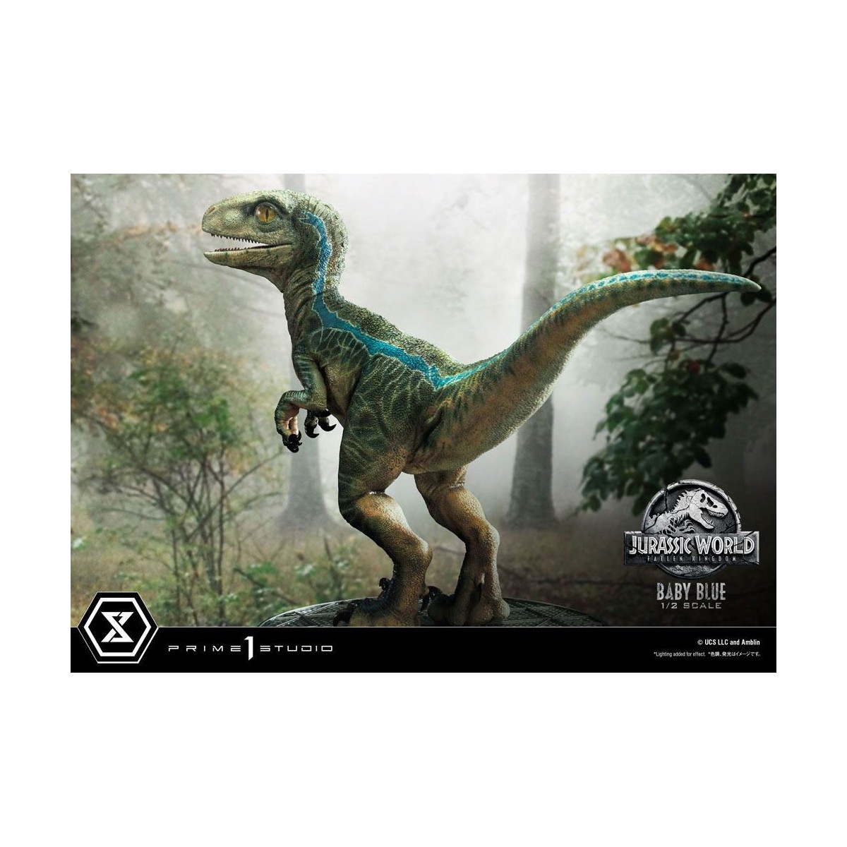 Prime 1 Studio - Jurassic World: Fallen Kingdom - Estatua Baby Blue 1/2 Escala