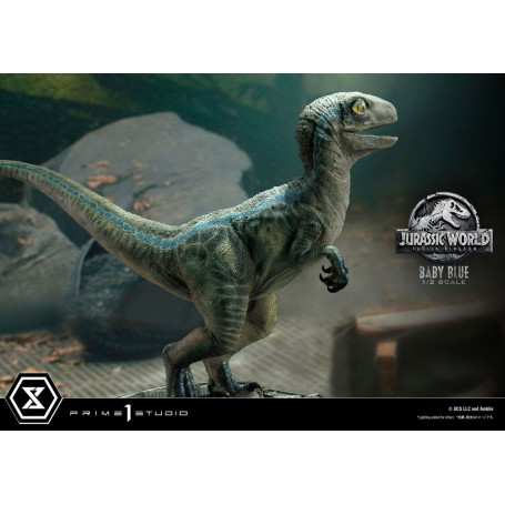 Prime 1 Studio - Jurassic World: Fallen Kingdom - Estatua Baby Blue 1/2 Escala