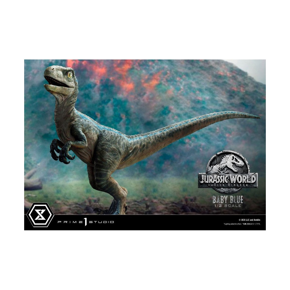Prime 1 Studio - Jurassic World: Fallen Kingdom - Estatua Baby Blue 1/2 Escala