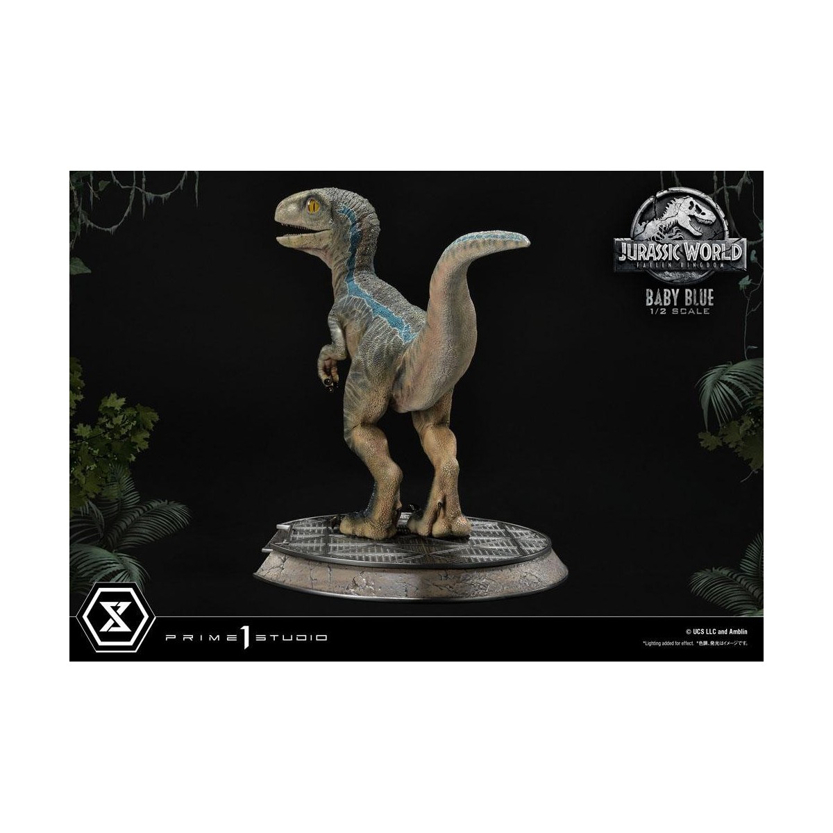 Prime 1 Studio - Jurassic World: Fallen Kingdom - Estatua Baby Blue 1/2 Escala