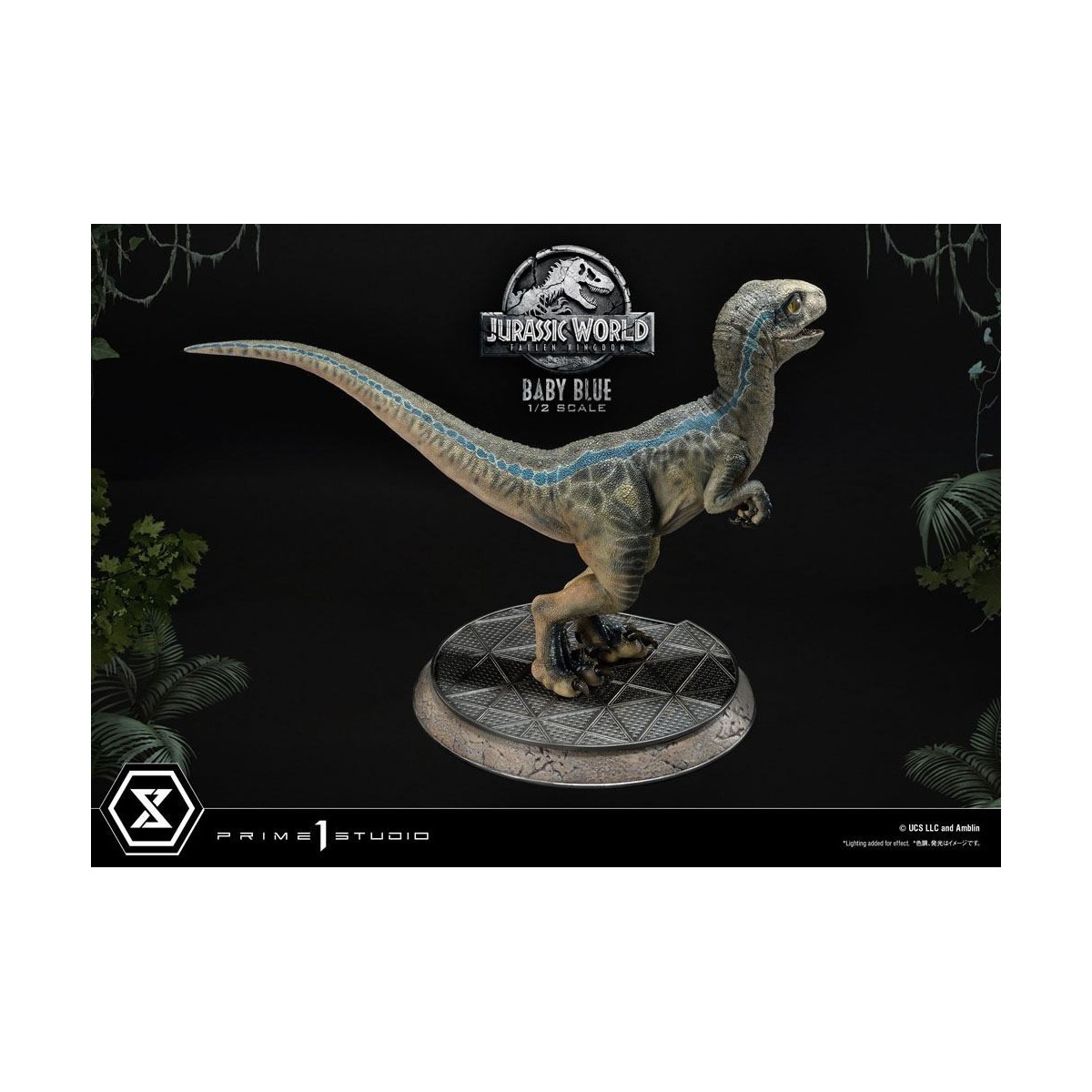 Prime 1 Studio - Jurassic World: Fallen Kingdom - Estatua Baby Blue 1/2 Escala