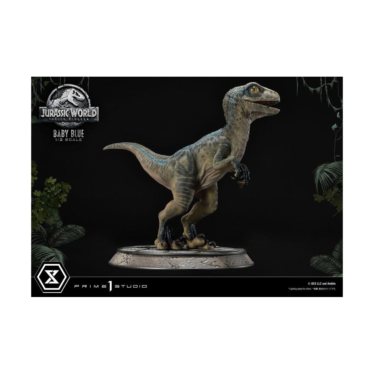 Prime 1 Studio - Jurassic World: Fallen Kingdom - Estatua Baby Blue 1/2 Escala