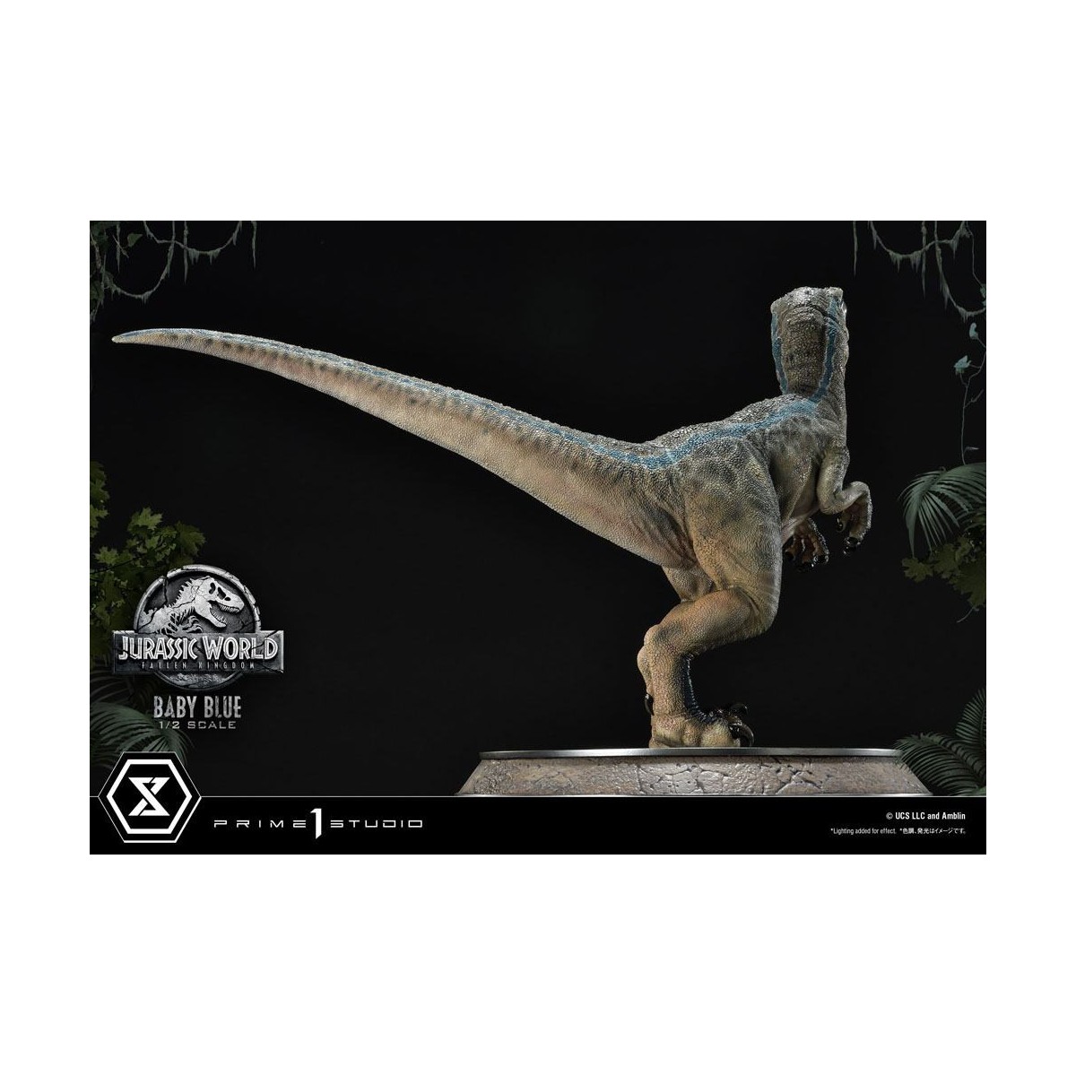 Prime 1 Studio - Jurassic World: Fallen Kingdom - Estatua Baby Blue 1/2 Escala
