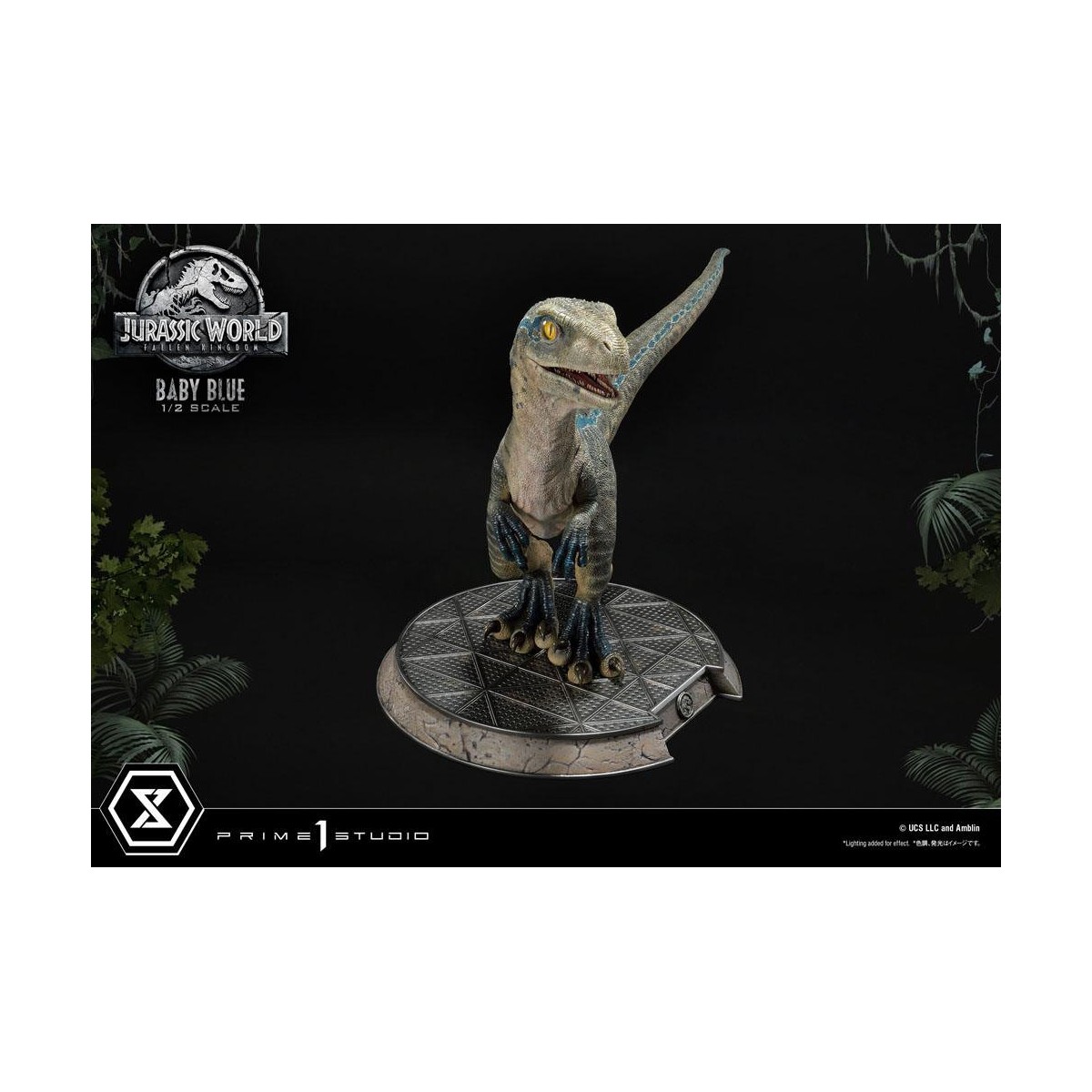 Prime 1 Studio - Jurassic World: Fallen Kingdom - Estatua Baby Blue 1/2 Escala