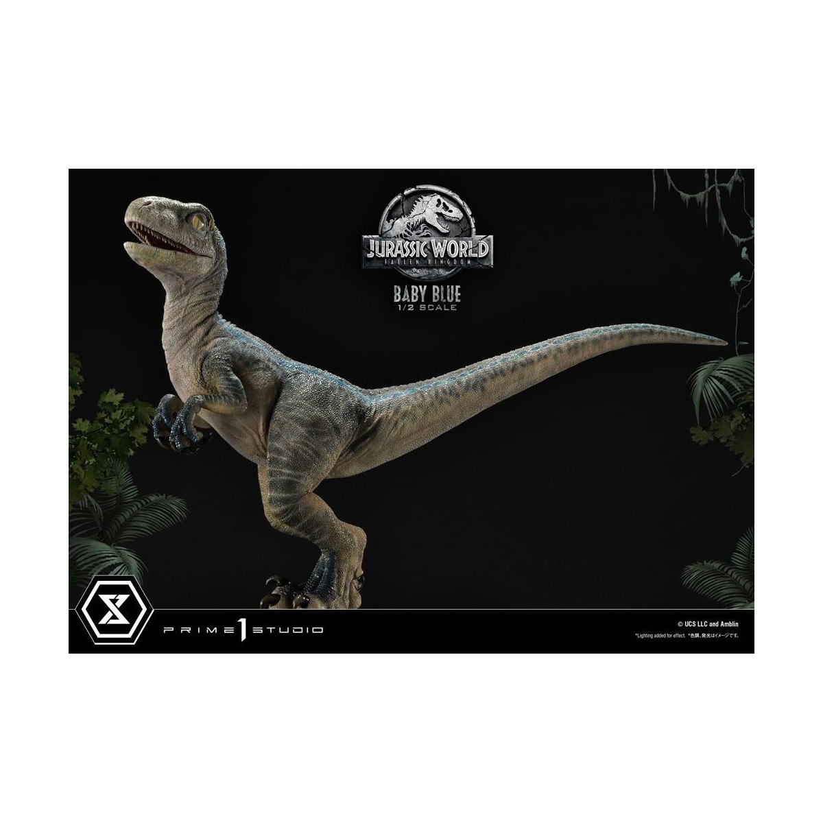 Prime 1 Studio - Jurassic World: Fallen Kingdom - Estatua Baby Blue 1/2 Escala