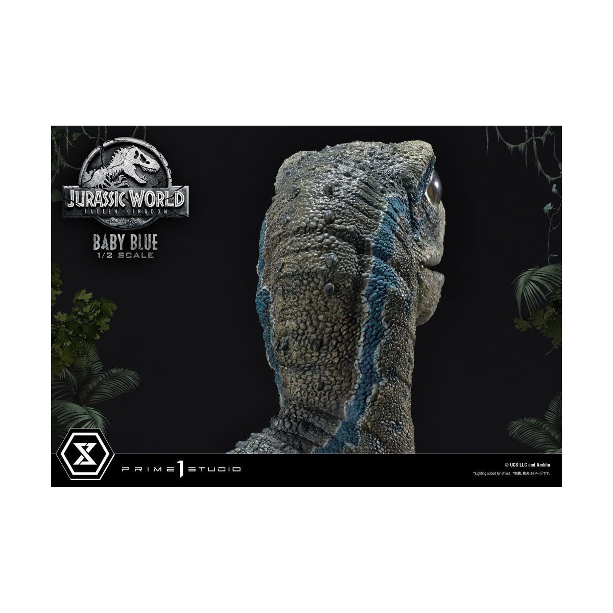 Prime 1 Studio - Jurassic World: Fallen Kingdom - Estatua Baby Blue 1/2 Escala