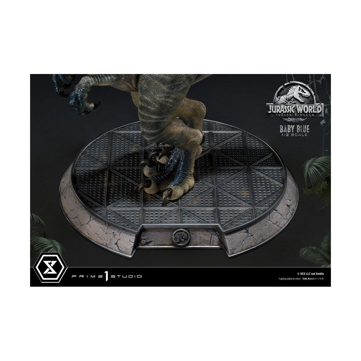 Prime 1 Studio - Jurassic World: Fallen Kingdom - Estatua Baby Blue 1/2 Escala