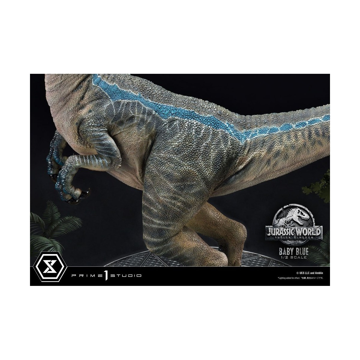 Prime 1 Studio - Jurassic World: Fallen Kingdom - Estatua Baby Blue 1/2 Escala