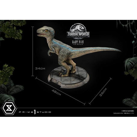 Prime 1 Studio - Jurassic World: Fallen Kingdom - Estatua Baby Blue 1/2 Escala