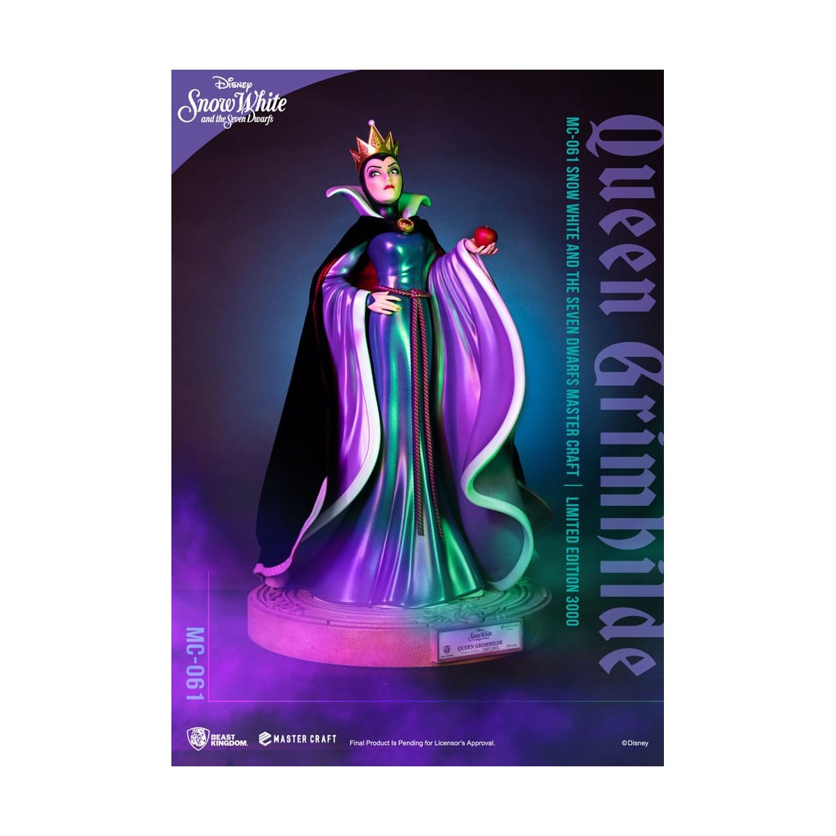 Beast Kingdom Disney Blancanieves y los 7 Enanitos - Reina Grimhilde Master Craft 