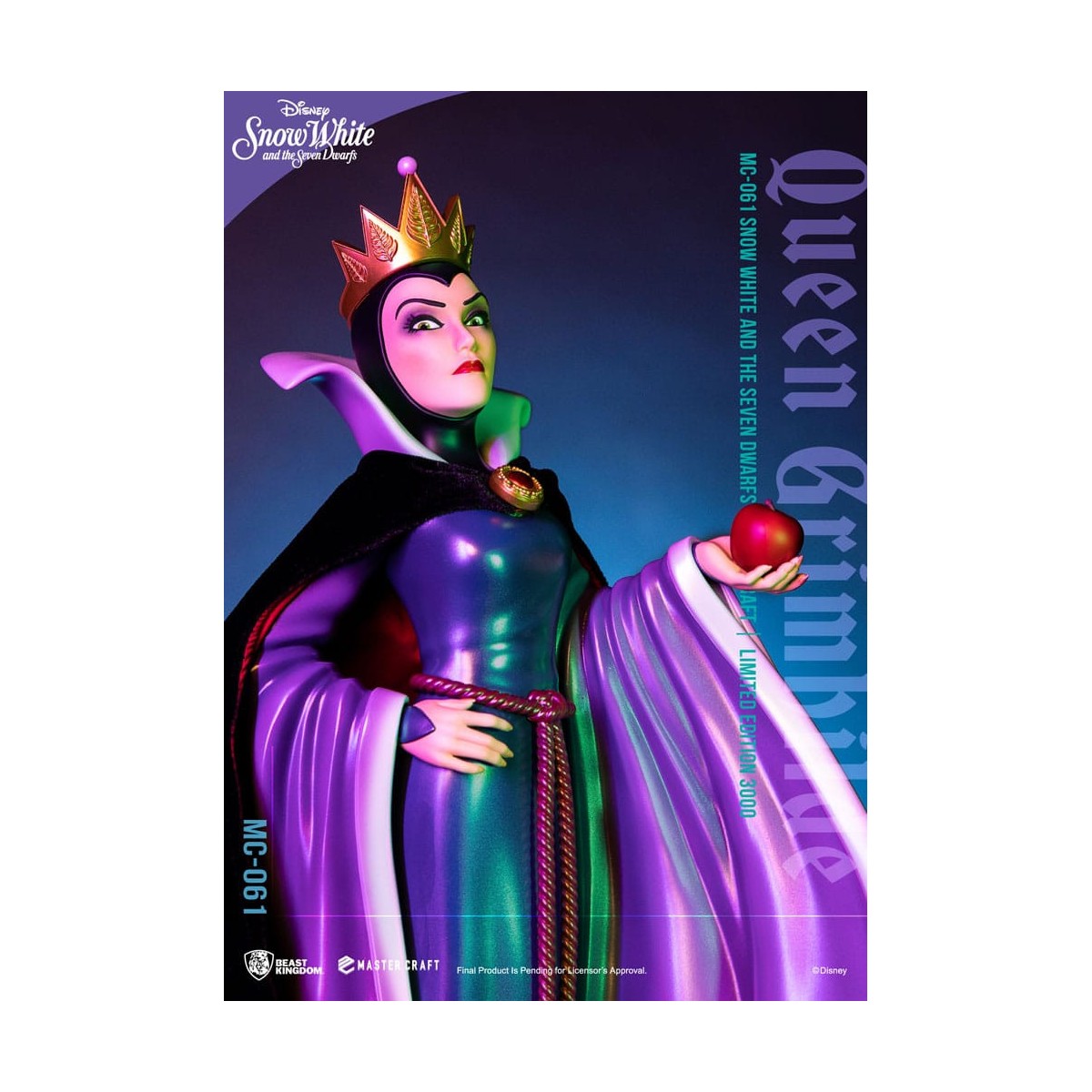 Beast Kingdom Disney Blancanieves y los 7 Enanitos - Reina Grimhilde Master Craft 