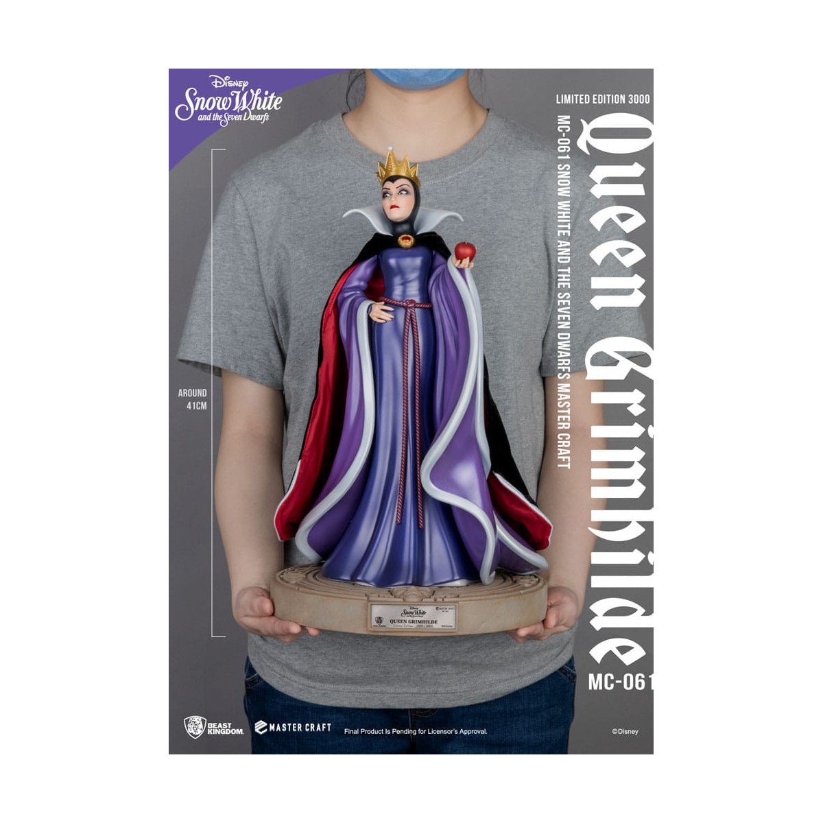 Beast Kingdom Disney Blancanieves y los 7 Enanitos - Reina Grimhilde Master Craft 