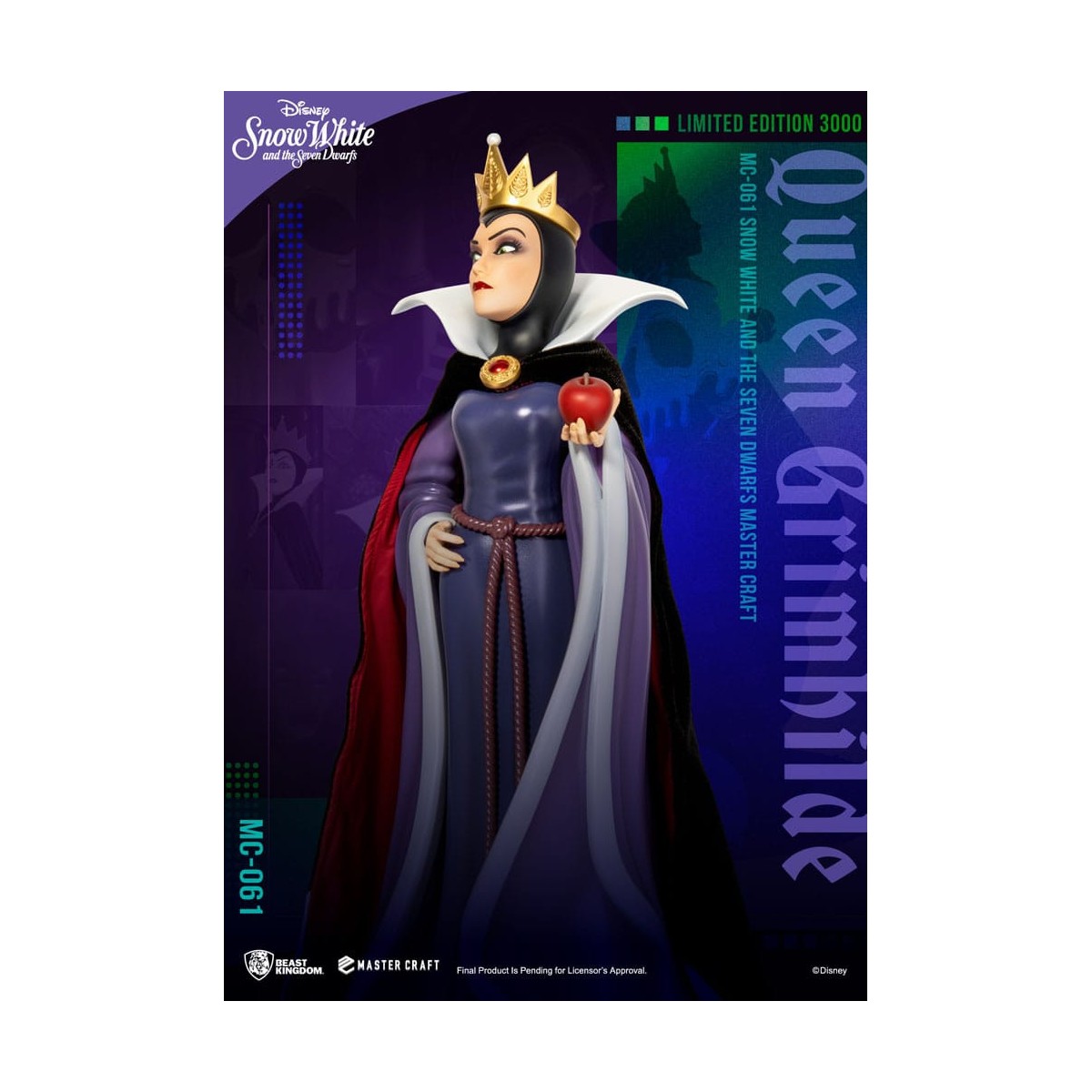 Beast Kingdom Disney Blancanieves y los 7 Enanitos - Reina Grimhilde Master Craft 