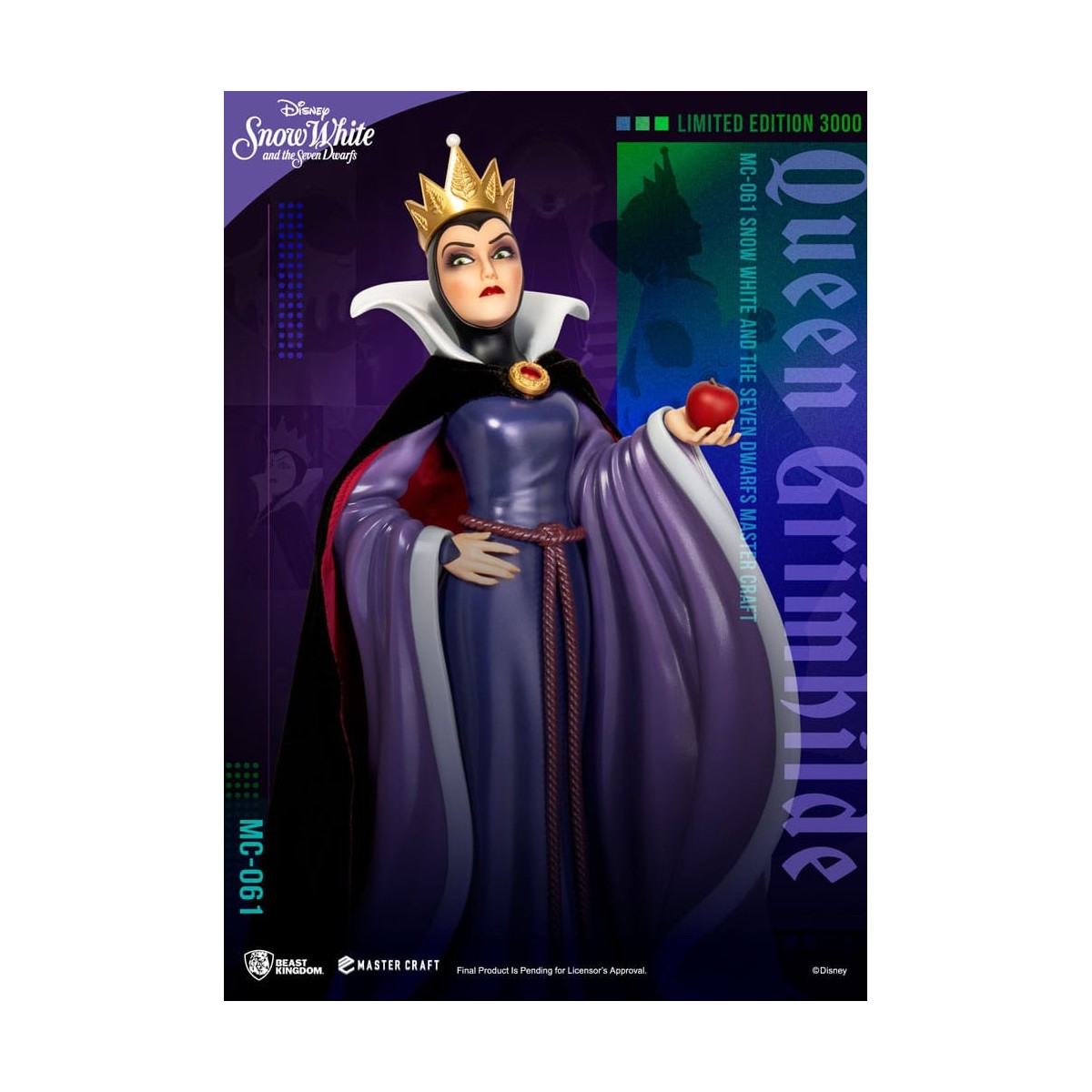 Beast Kingdom Disney Blancanieves y los 7 Enanitos - Reina Grimhilde Master Craft 