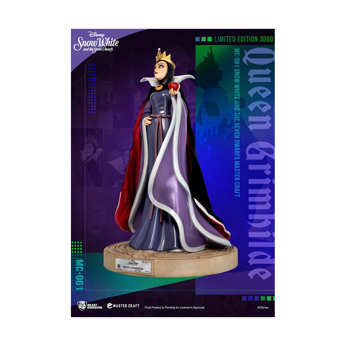 Beast Kingdom Disney Blancanieves y los 7 Enanitos - Reina Grimhilde Master Craft 