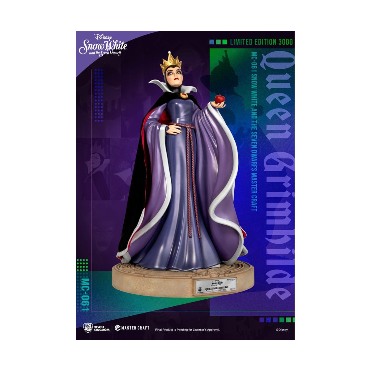 Beast Kingdom Disney Blancanieves y los 7 Enanitos - Reina Grimhilde Master Craft 