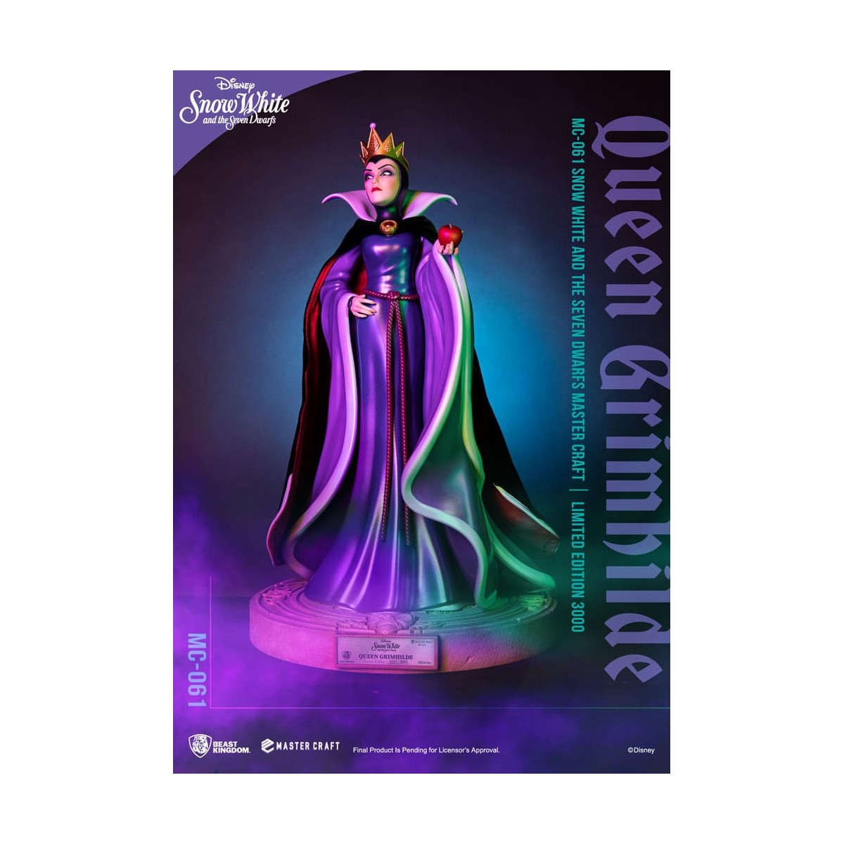 Beast Kingdom Disney Blancanieves y los 7 Enanitos - Reina Grimhilde Master Craft 