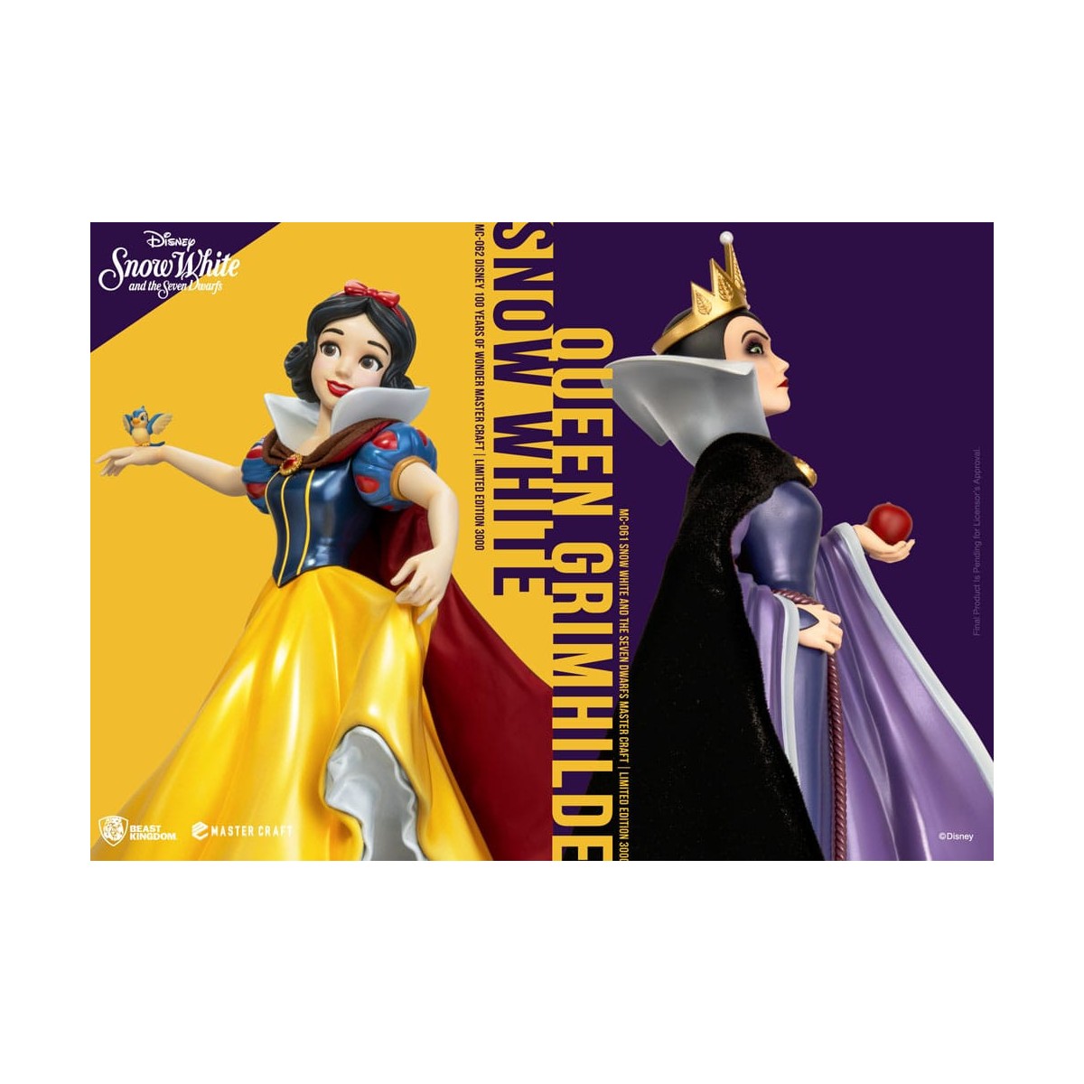 Beast Kingdom Disney Blancanieves y los 7 Enanitos - Reina Grimhilde Master Craft 