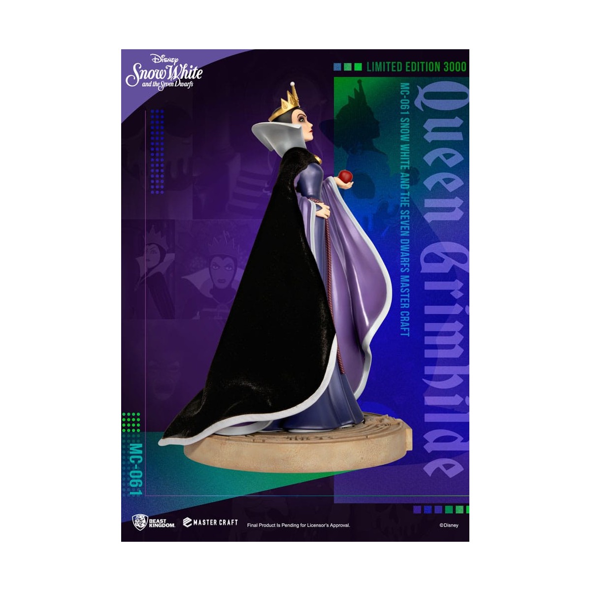 Beast Kingdom Disney Blancanieves y los 7 Enanitos - Reina Grimhilde Master Craft 